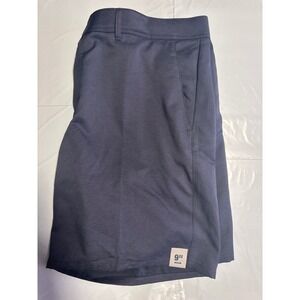George Above The Knee Commuter Shorts Mens Size 44 Dark Navy Heather 9" Inseam